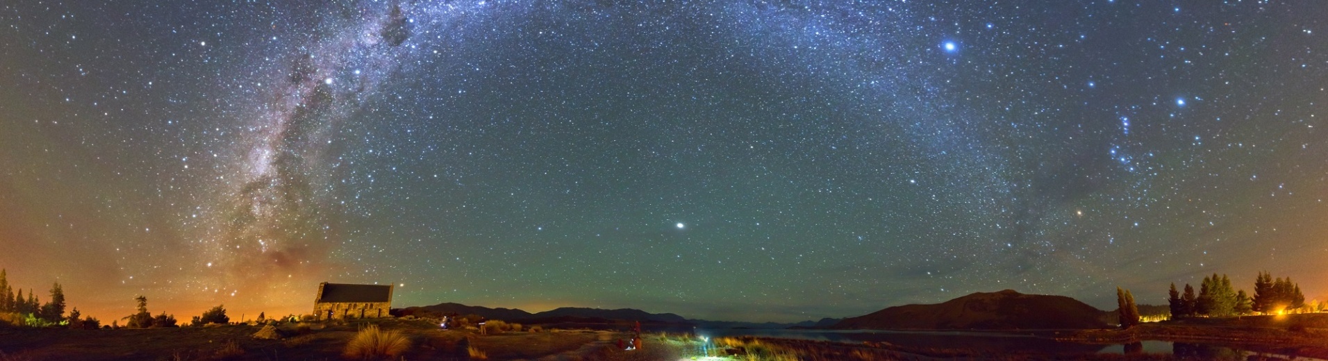 Voûte étoilée au Lac Tekapo