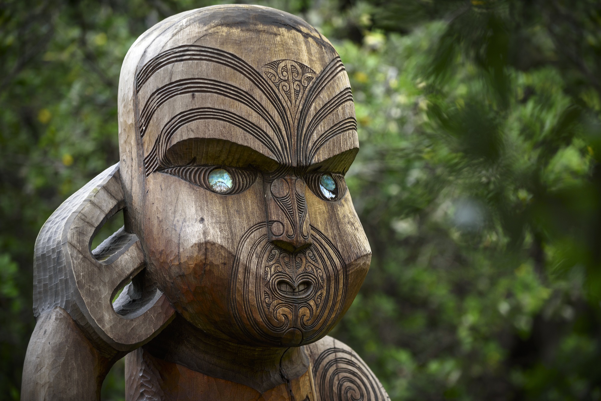 Statuette maori